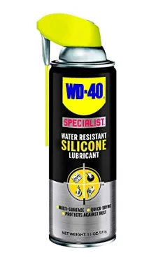 WD-40 Specialist Water Resistant Silicone Elliptical Lubricant Spray