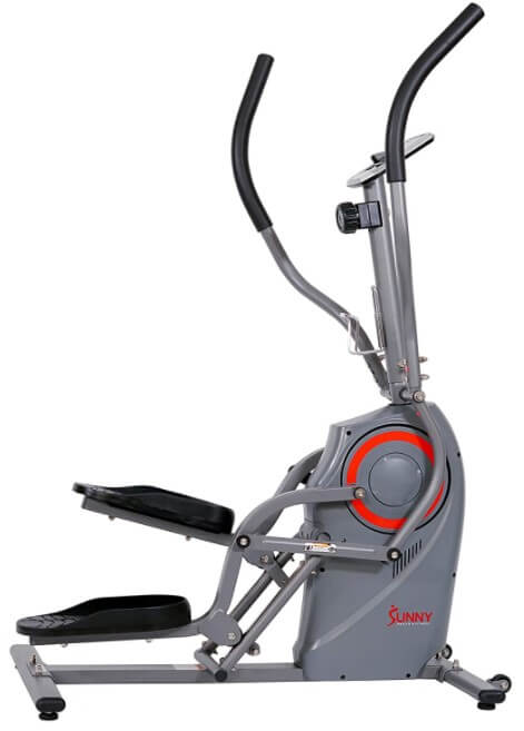 Sunny Health & Fitness Elliptical Cardio Climber Cross Trainer Machine with Stepping Motion