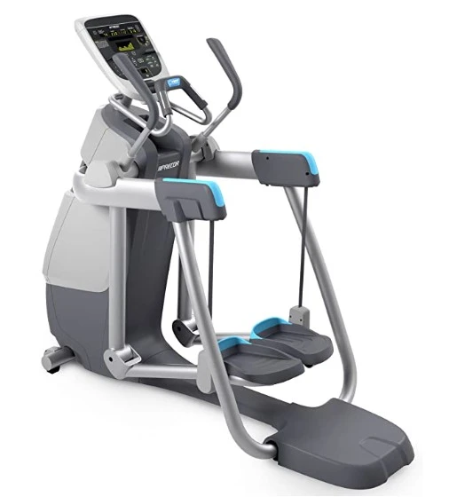 Precor AMT 835 Commercial Series Adaptive Motion Trainer with open stride technology 
