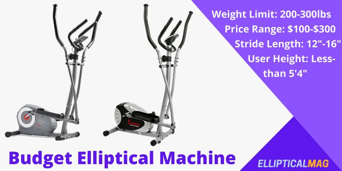 Budget elliptical weight limit
