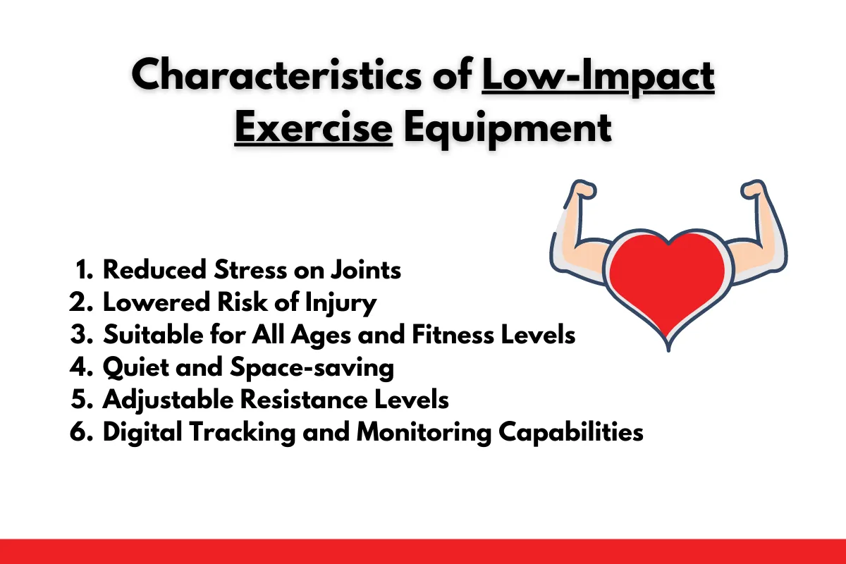 Characteristics of Low-Impact Exercise Equipment